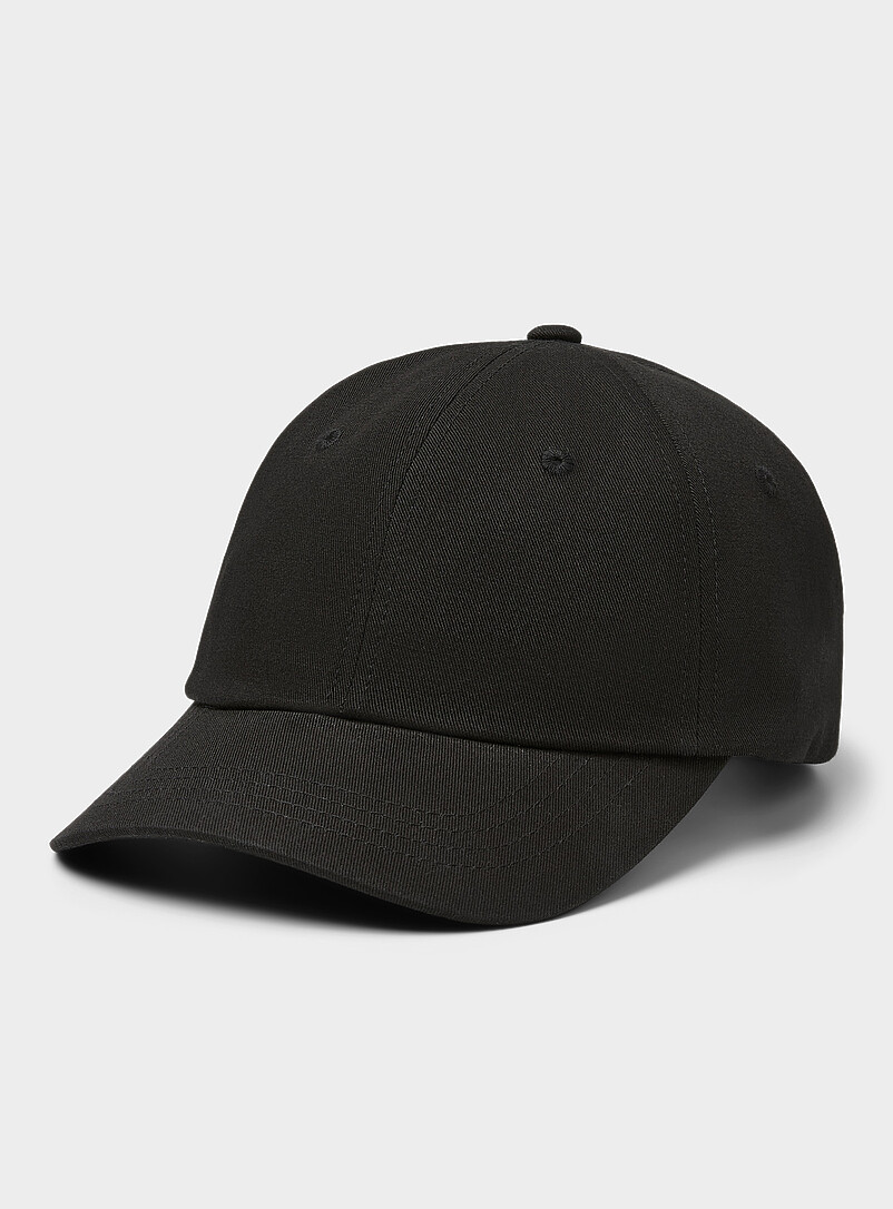 Solid twill minimalist cap Imported from Seoul product image (primary)