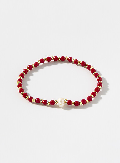 Le bracelet de billes perle unique