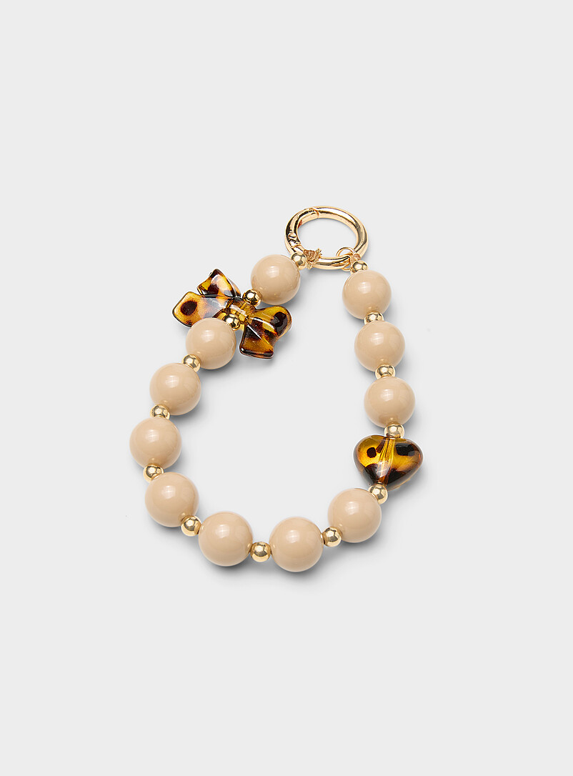 Bow and bead charm product image (primary)