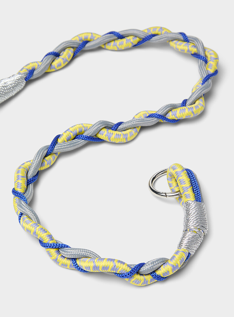 Patterned cord charm keychain product image 2