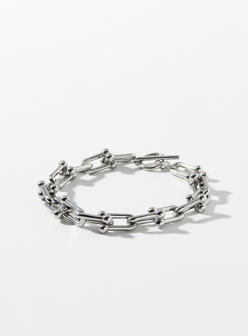 Interlocking-link bracelet product image (primary)
