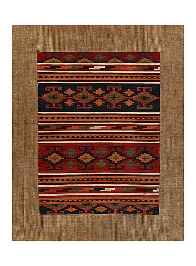 Momeni Assorted Adobe multiple geometric patterns handwoven rug See available sizes