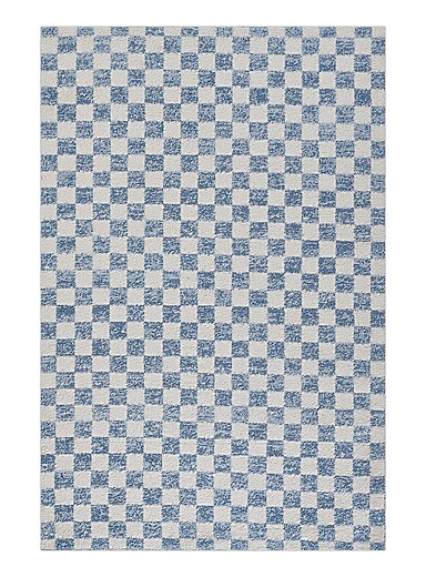 Momeni Patterned Blue Kaia mini-checkers Novogratz rug See available sizes