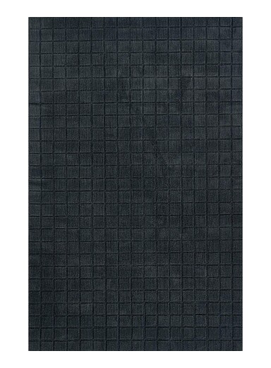 Le tapis artisanal uni quadrill&eacute; emboss&eacute; Contour Voir nos formats offerts