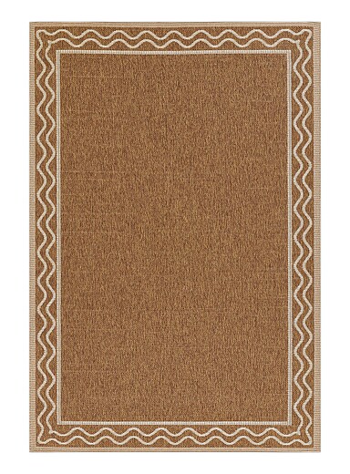 Le tapis int&eacute;rieur-ext&eacute;rieur lignes vagu&eacute;es Saybrook Erin Gates Voir nos formats offerts