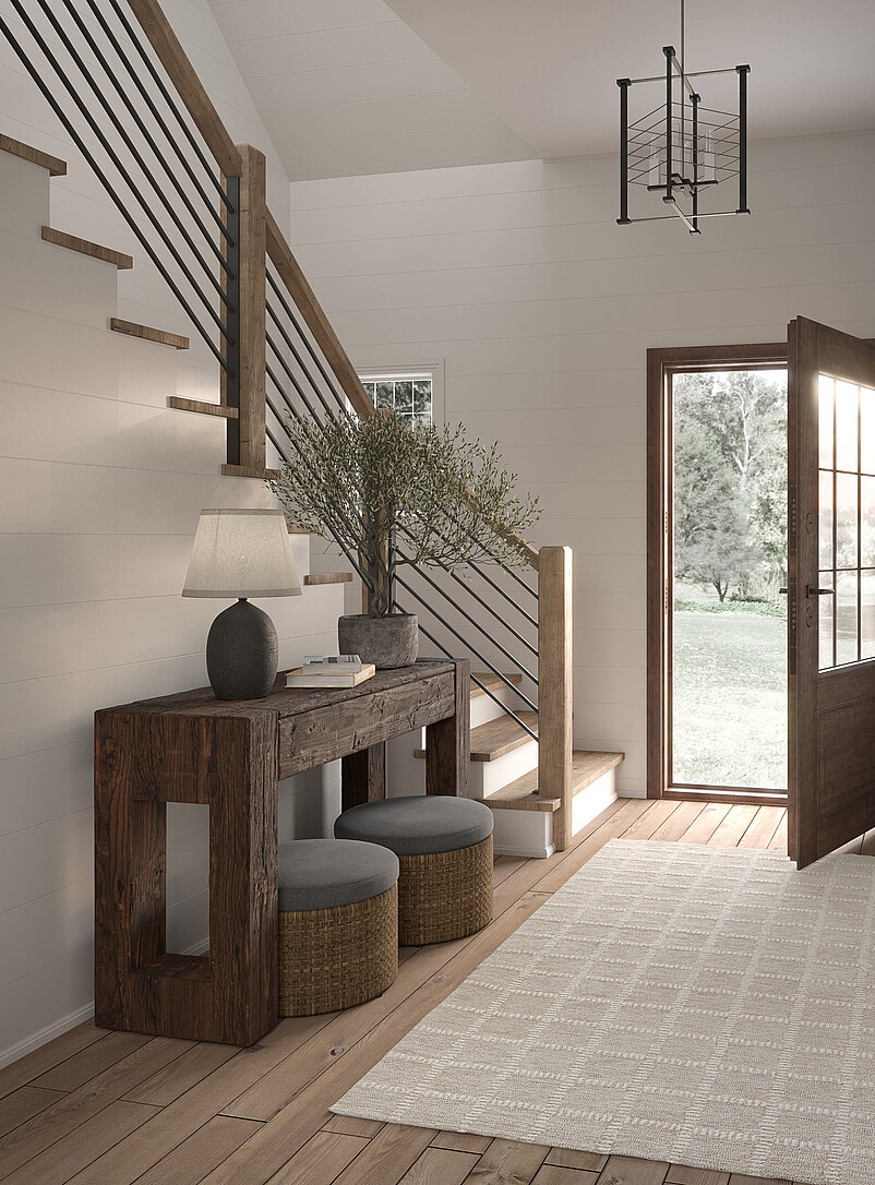 Archer tufted wool grid pattern handcrafted rug See available sizes product image (primary)