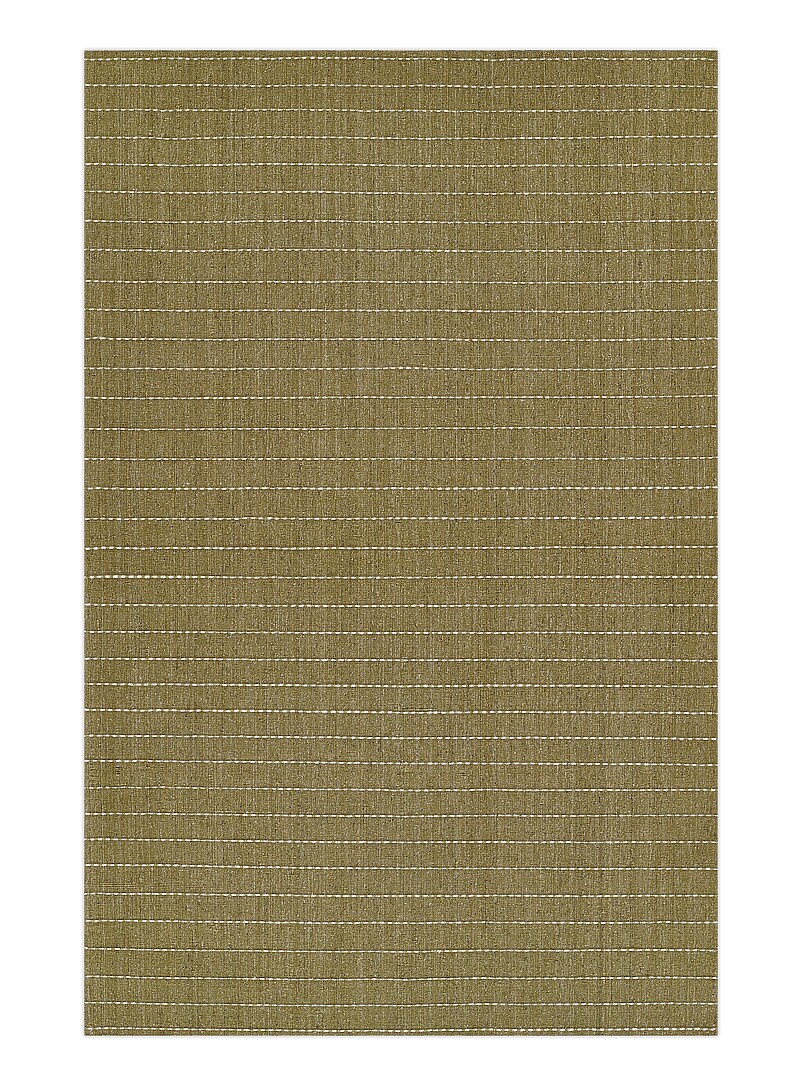 Oliver topstitched lines handcrafted rug See available sizes product image 3