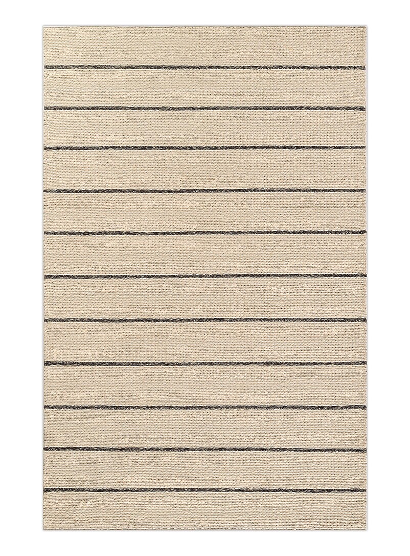 Twine woven stripes handcrafted rug See available sizes product image (primary)