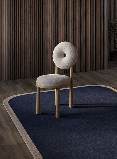 Le tapis artisanal contour accent Novogratz Tallulah Voir nos formats offerts