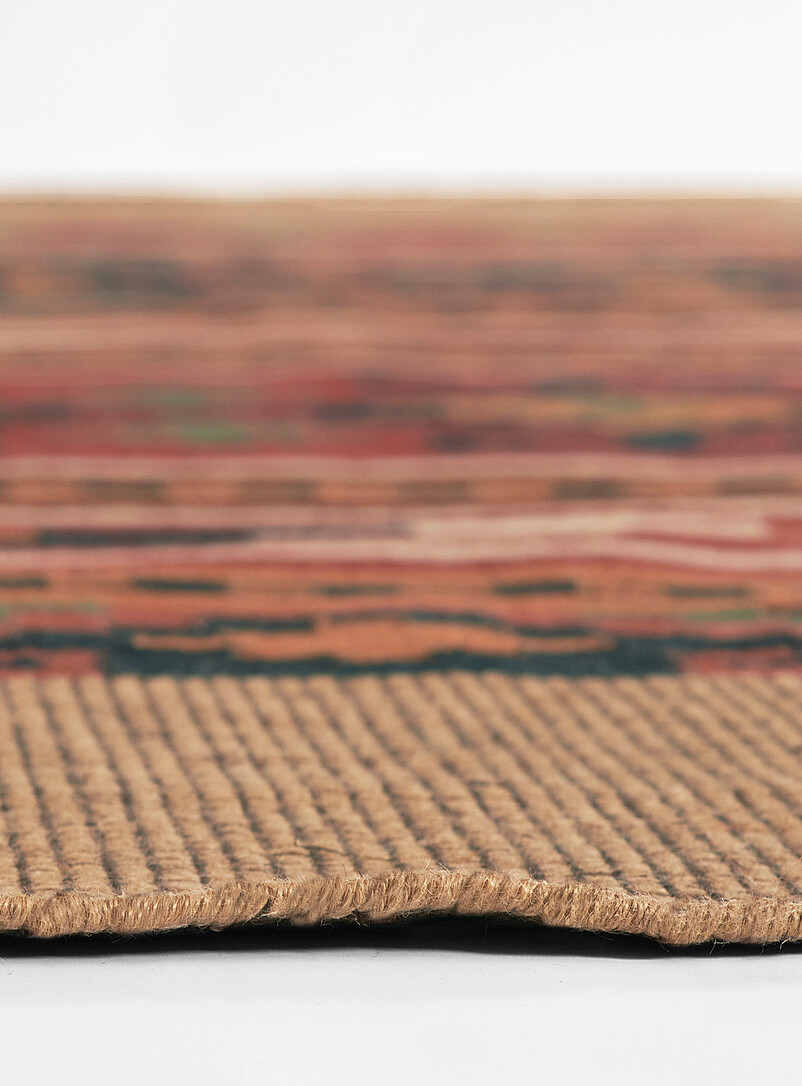 Adobe multiple geometric patterns handwoven hallway rug 75 x 245 cm product image 2
