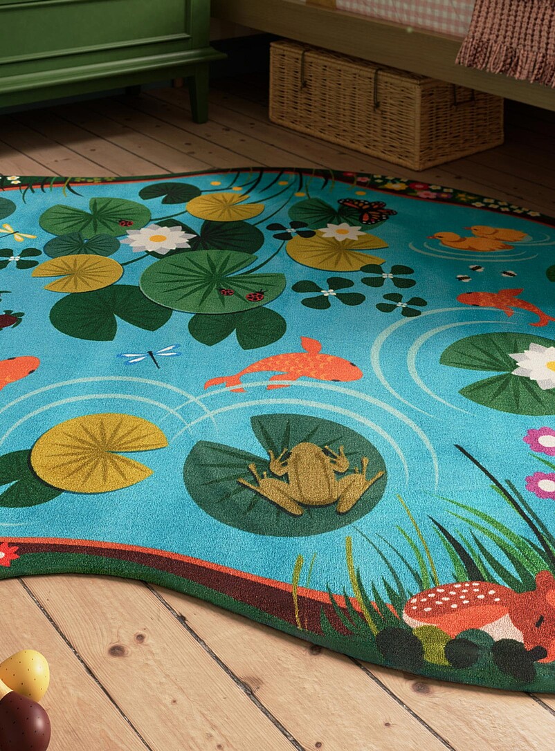 Playground blue pond children's mat 185 x 250 cm product image 2
