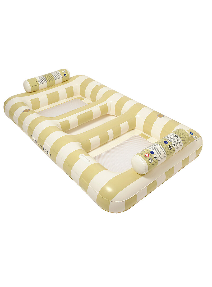 Luxe long twin hammock float Casa sand stripes product image 2