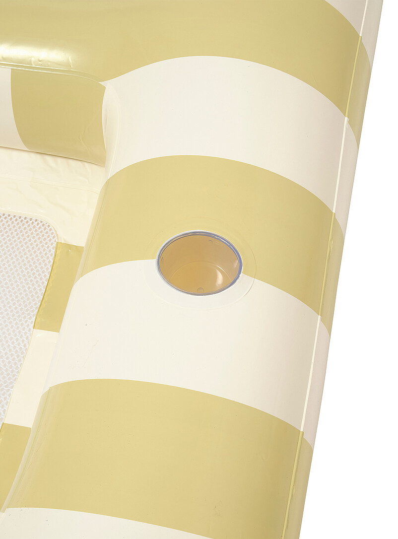 Luxe long twin hammock float Casa sand stripes product image 3