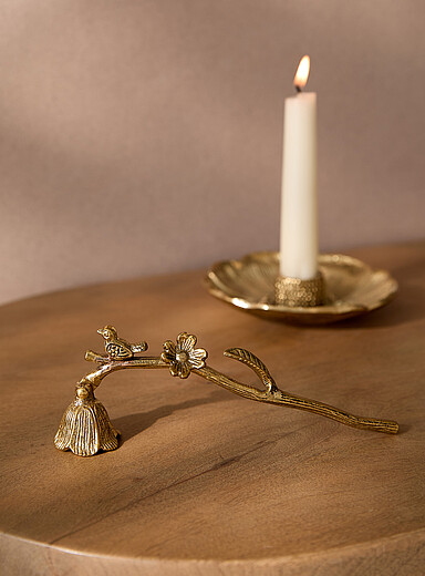 Chirpy whimsical candle snuffer