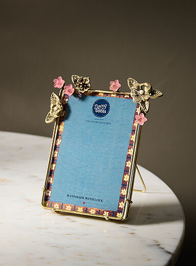 Doing Goods: Le cadre fleurs sauvages Amber Or