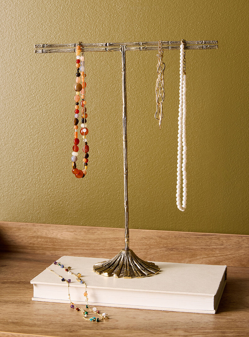 Frida Bamboo large jewellery holder product image (primary)