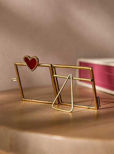 Le minicadre c&oelig;ur Pyar Heart