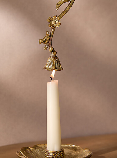 Chirpy whimsical candle snuffer