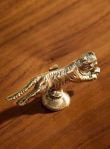 Small tiger clip cardholder