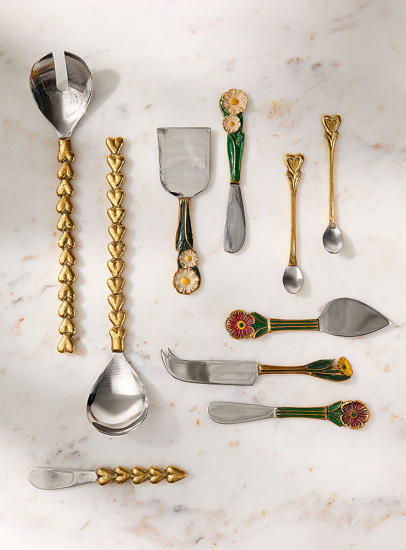 Hana heart small spoons Set of 2 product image 2