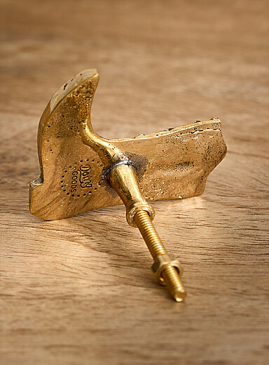 Cowboy boot cabinet knob