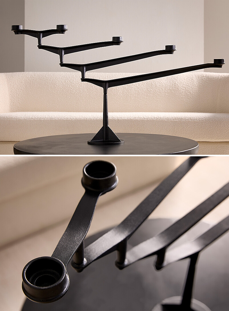 Spin Table candelabra | Tom Dixon | Ambient Lighting | Decor | Simons
