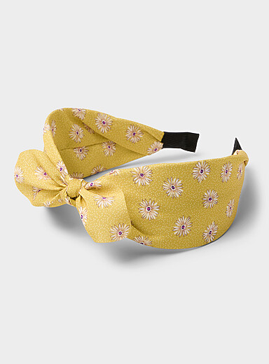 Le large serre-t&ecirc;te boucle petites fleurs