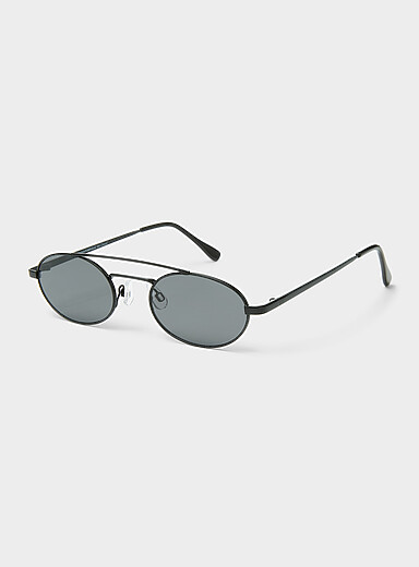 Les lunettes de soleil ovales double pont Navigator