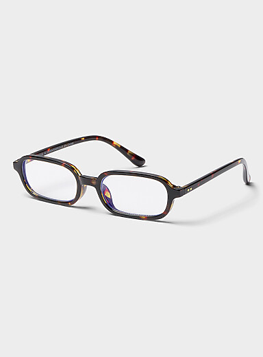 Replay shrunken rectangular glasses Blue Light Blocking