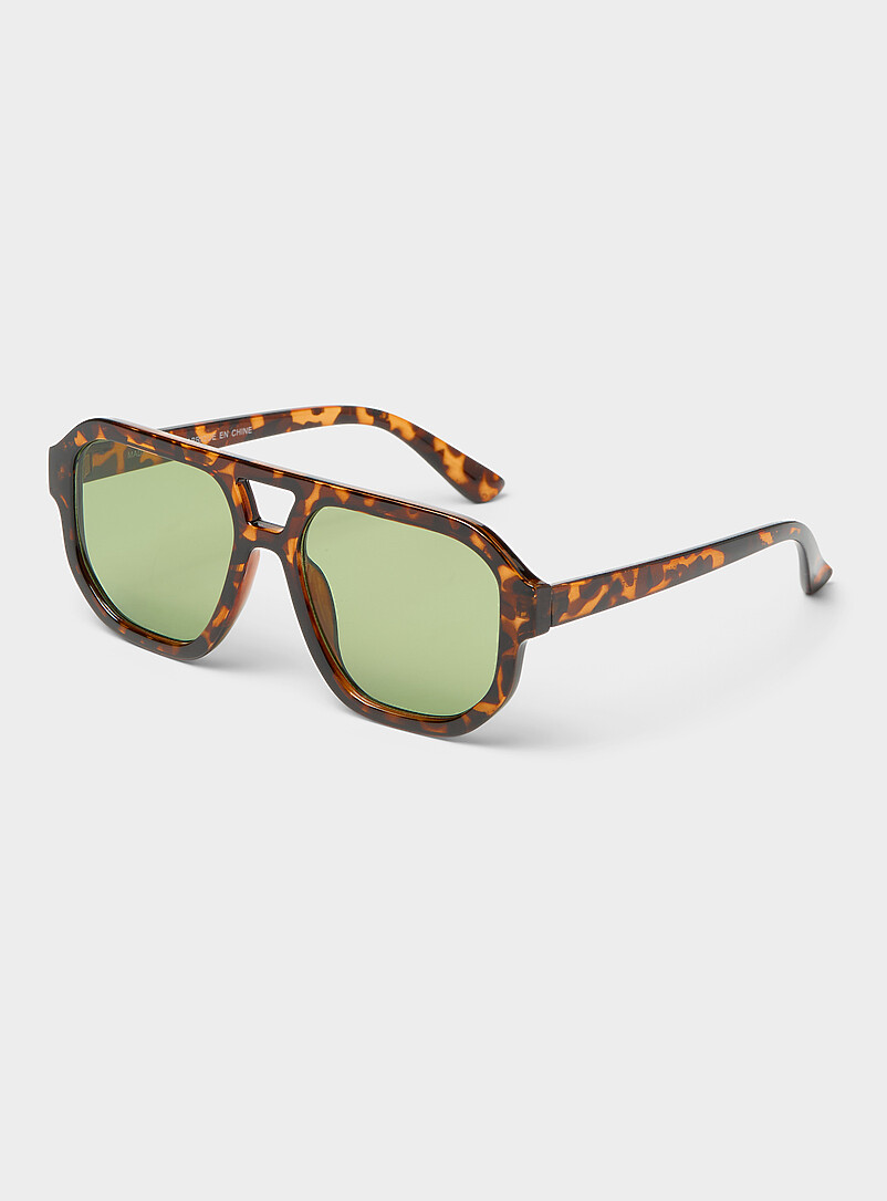 Balboa square aviator sunglasses product image (primary)