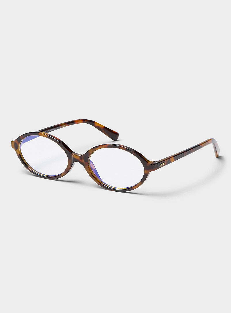 Bocce retro oval glasses Blue Light Blocking product image 2