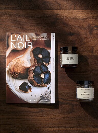 Le trio recettes &agrave; l'ail noir