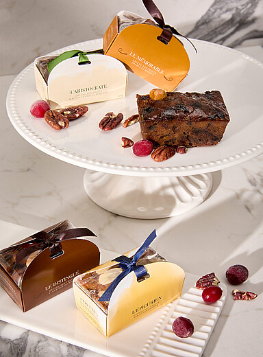 D&eacute;couverte fruitcake gift box 5 flavours