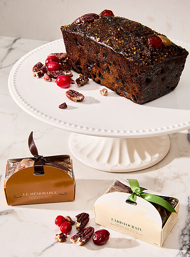 Le coffret g&acirc;teaux aux fruits Distingu&eacute; 3 saveurs