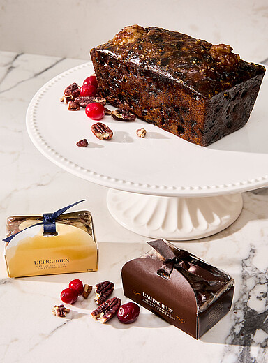 M&eacute;morable fruitcake gift box 3 flavours