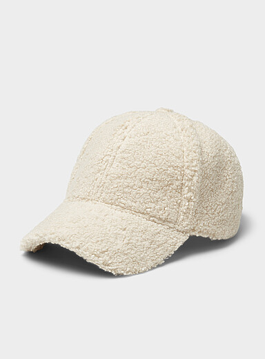 La casquette baseball effet mouton