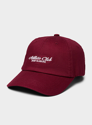 Athletic club baseball cap
