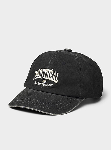 Le 31: La casquette dad broderie destination Noir pour homme