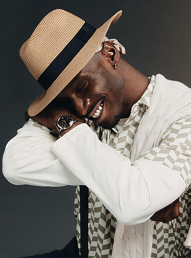 Paper straw fedora