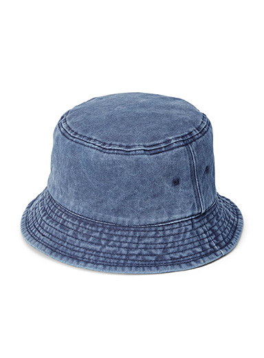 Le bob coton d&eacute;lav&eacute;