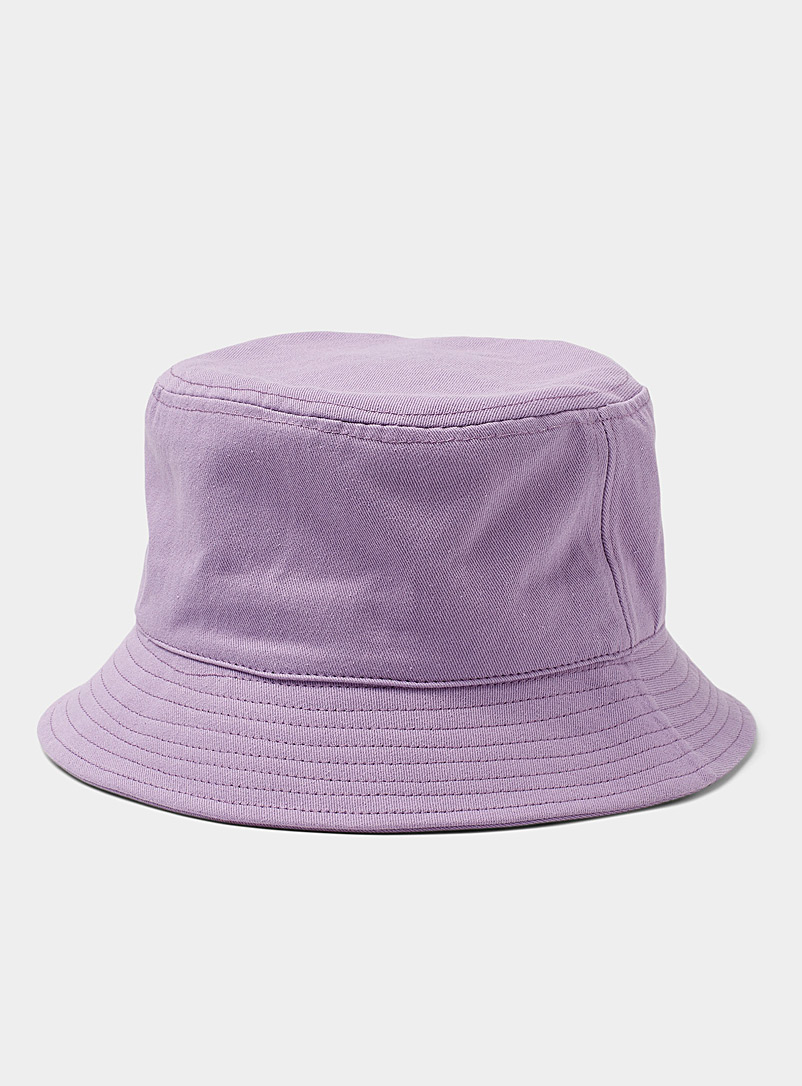 Simons Lilacs Cotton twill bucket hat for women