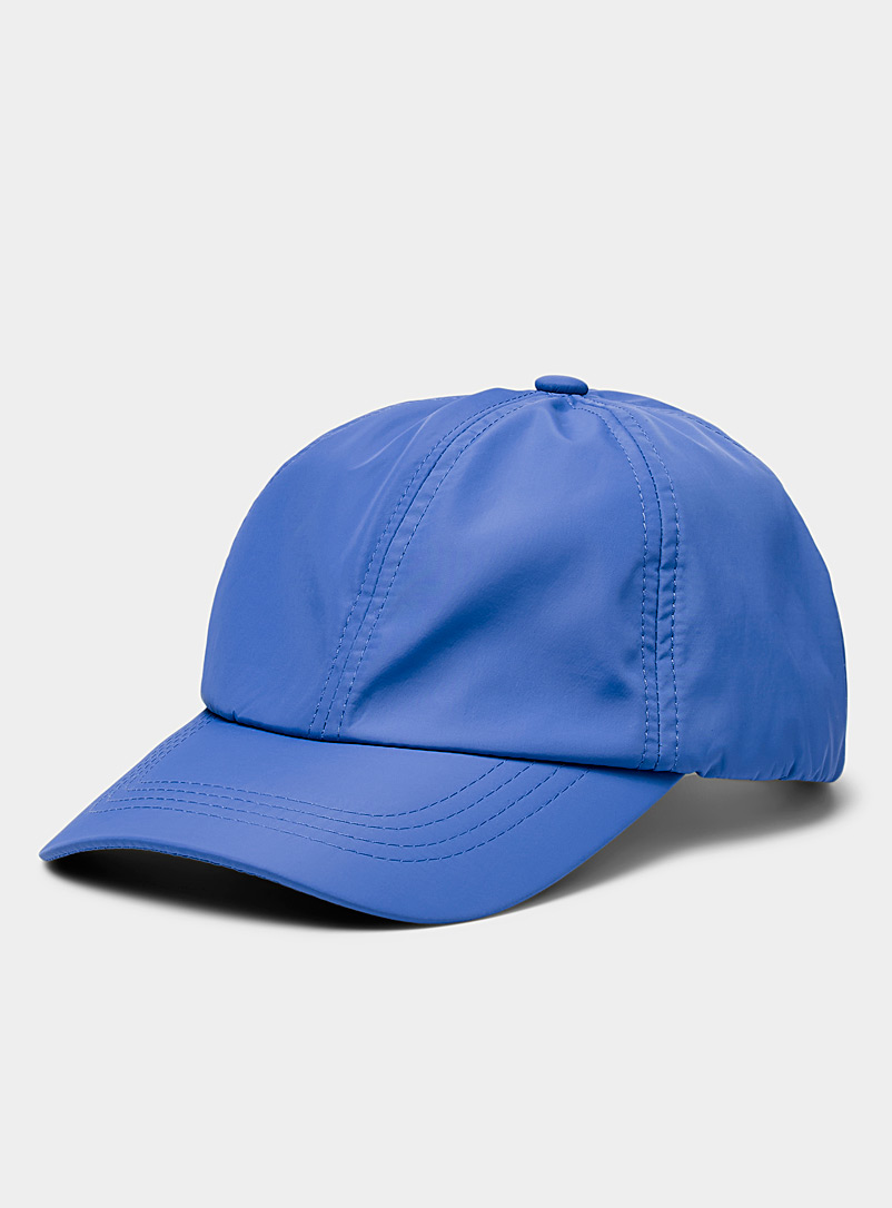 Simons Sapphire Blue Solid cap for women