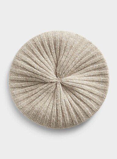 Le b&eacute;ret tricot polyester recycl&eacute;