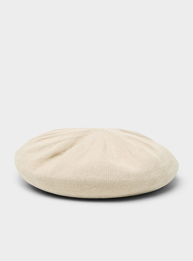Simons Navy/Midnight Blue Lightweight 100% cotton beret for women