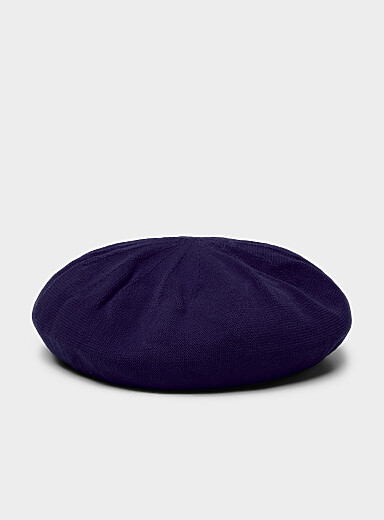 Le b&eacute;ret l&eacute;ger pur coton