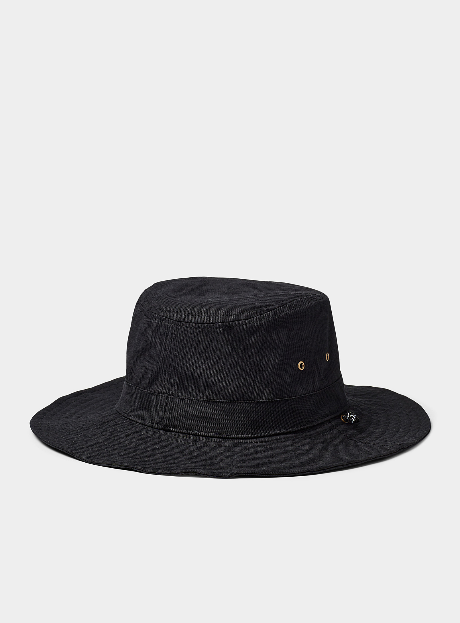 Le 31 Wide-brim Bucket Hat In Black