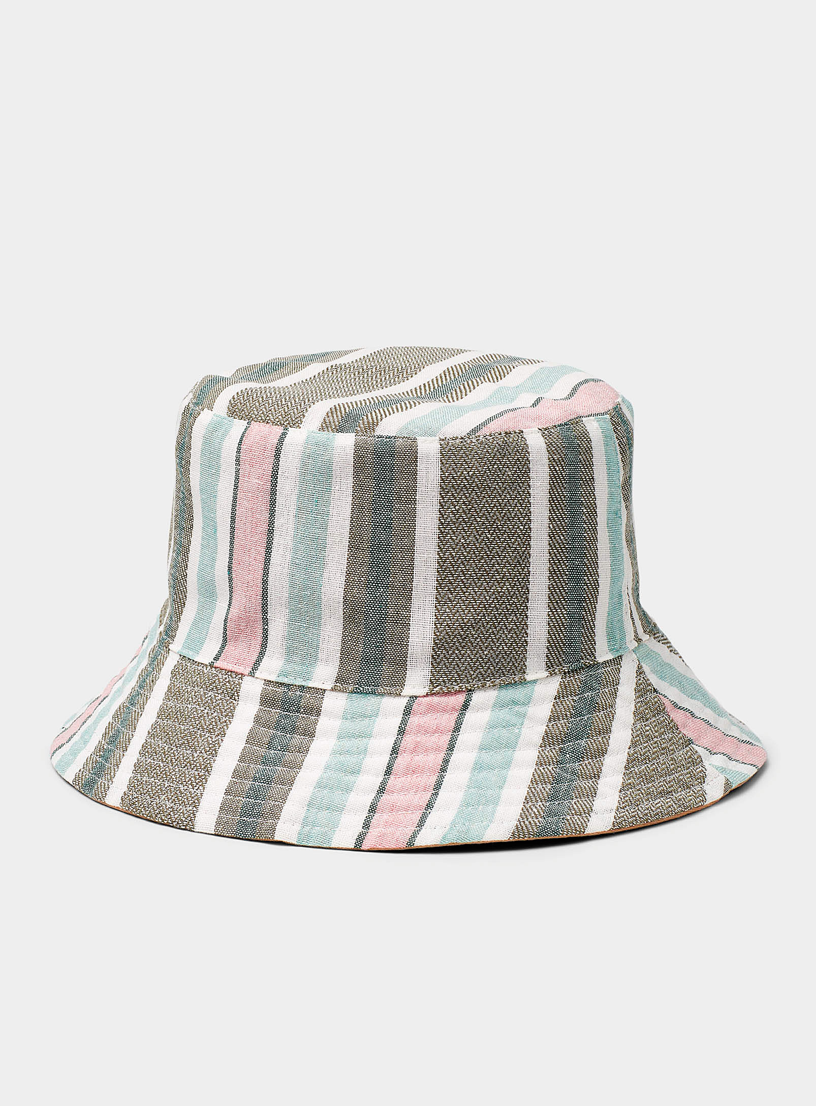 Le 31 - Men's Muted stripe bucket hat