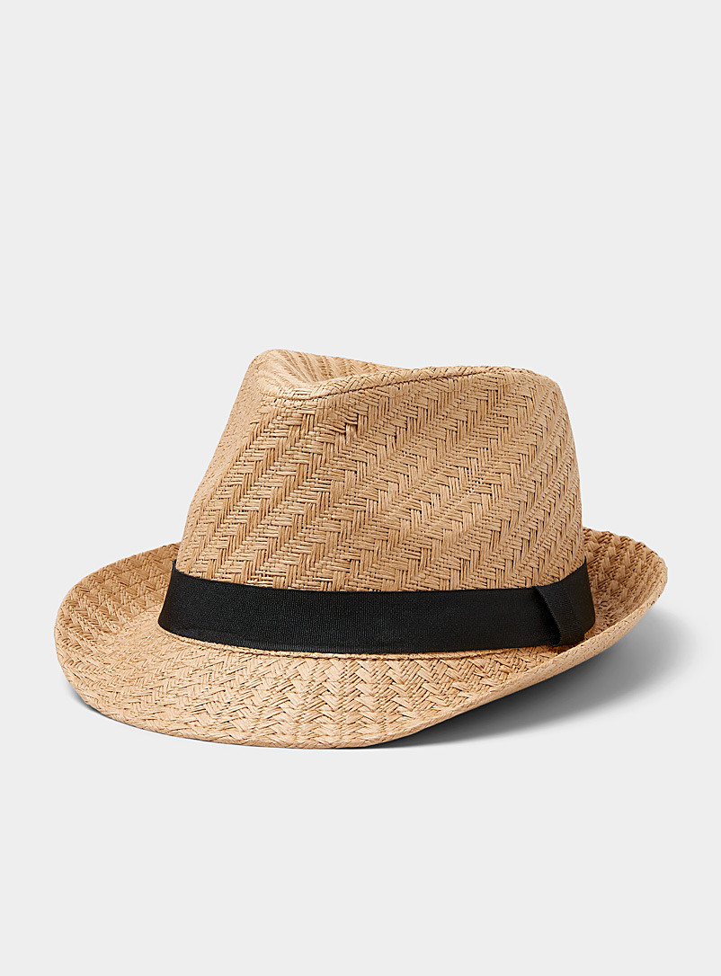 Black-band fedora product image (primary)