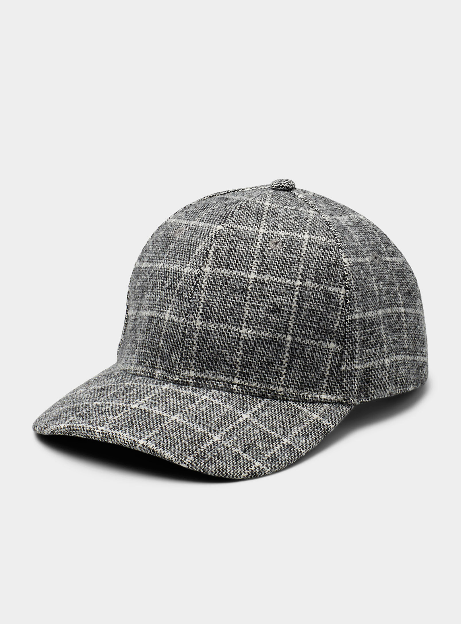 Le 31 - Men's Brushed check cap