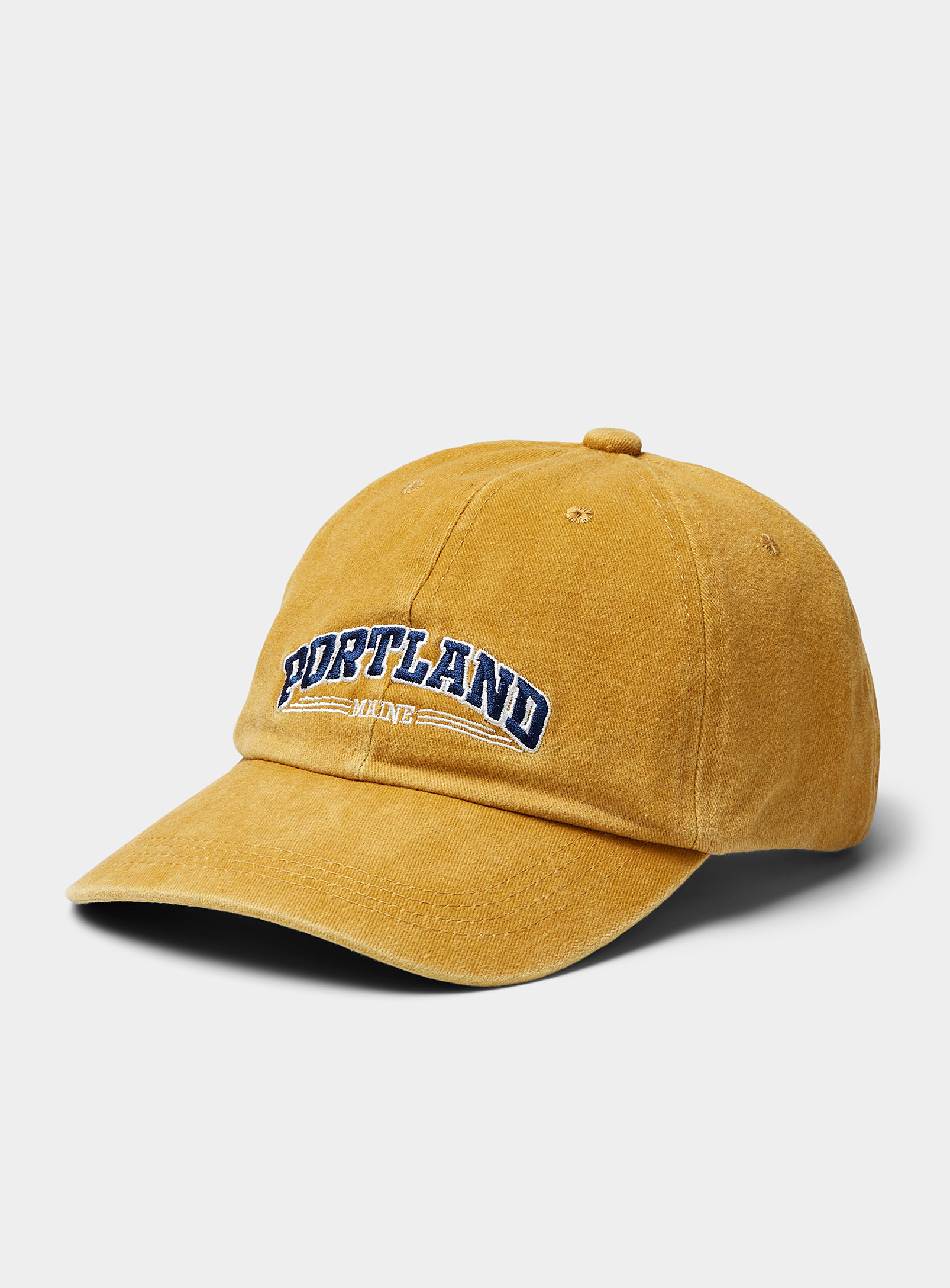 Le 31 Great Destinations Cap In Yellow